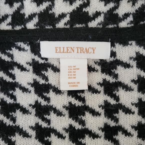 Ellen Tracy shawl collar sweater - Picture 2 of 7